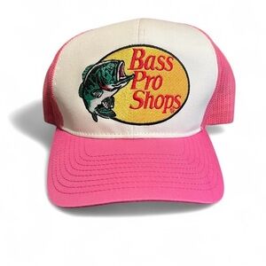 Bass Pro Shops Pink and Cream Cap